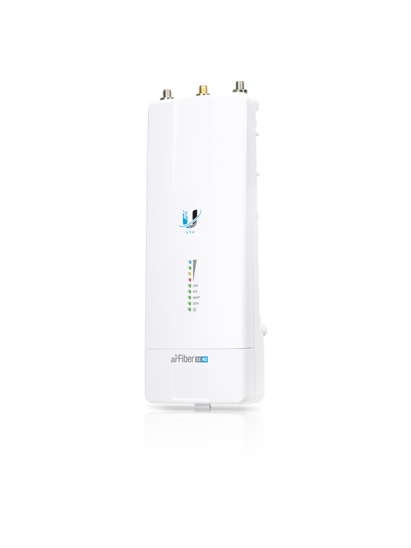UbiQuiti Networks AirFiber AF-5XHD - 1000 Mbit/s - 10,100,1000 Mbit/s - 5.150 - 5.250 / 5.740 - 5.850 GHz - 100 MHz - QAM - 200000 m 1+ Gbps - 5150 - 5250MHz/5740 - 5850MHz - LTU IC - 200+ km - 128-bit AES