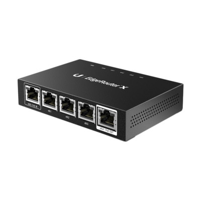 UbiQuiti Networks ER-X - Ethernet-WAN - Schwarz Advanced Gigabit Ethernet Router