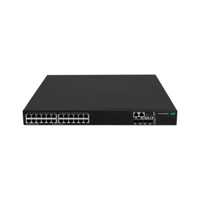 HPE FlexNetwork 5520HI - Managed - Gigabit Ethernet (10/100/1000) - Power over Ethernet (PoE) - Rack-Einbau - 1U 24 10/100/1000BASE-T 4 10G/1G BASE-X SFP+ 1 Exp 2 Fan Tray 2 PS Switch