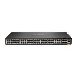 HPE 6300F 48x1GbE & 4xSFP56, Managed L3 Switch, Gigabit Ethernet, Rack-Einbau, 1U, USB-Konsolenport, 29490 MAC-Adressen, 496 Gbit/s Kapazität, IEEE 802.1Q, 802.1p, 802.1v, 802.1x, 802.3ad, 802.3af, 802.3at, 802.3x