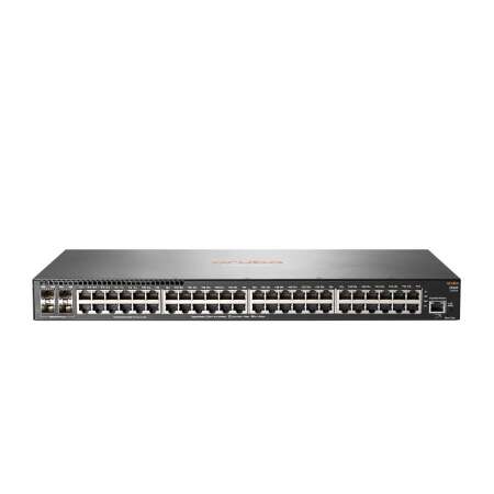 HPE 2930F 48G 4SFP Switch, Managed L3, Gigabit Ethernet, Vollduplex, Rack-Einbau, 1U, 48 RJ-45 Ports, 4 SFP Ports