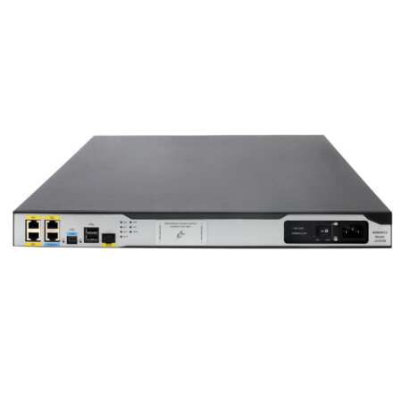 HPE Gigabit Ethernet Router, 3-Port, IPSec, VPN, UMTS (WCDMA), Rack-Modul, 1 HE, 1000 MHz Prozessortakt, 256 MB Flash-Speicher, 2000 MB Speicherkapazität, Grau