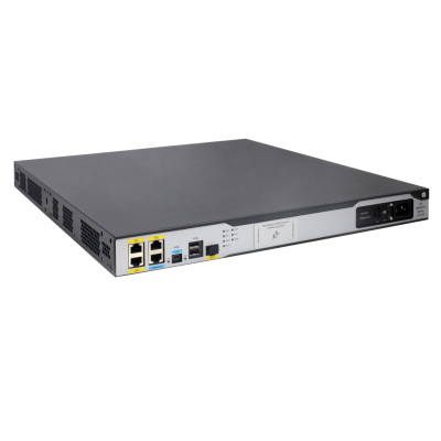 HPE MSR3012 - Gigabit Ethernet - Grau Router - 1 Gbps - 3-Port - IPSec - VPN - Ethernet - UMTS (WCDMA) - Rack-Modul - 1 HE