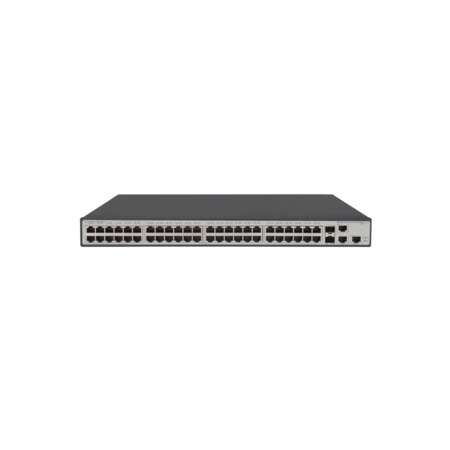 HPE NetConnect 1950 48G 2SFP+ 2XGT Switch, Managed L3, Gigabit Ethernet, Rack-Einbau, 1U, 48 RJ-45 Ports, 2 SFP Module, RJ-45 Console Port, 16384 MAC-Adressen, 176 Gbit/s Kapazität