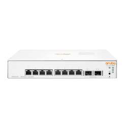 HPE NetSwitch 1930, Managed, L2+, 8 Gigabit Ethernet Ports, Vollduplex, Rack-Einbau, 1U, 20 Gbit/s, IEEE 802.1Q, 802.1p, 802.1x, 802.3, 802.3ab, 802.3u, 802.3x