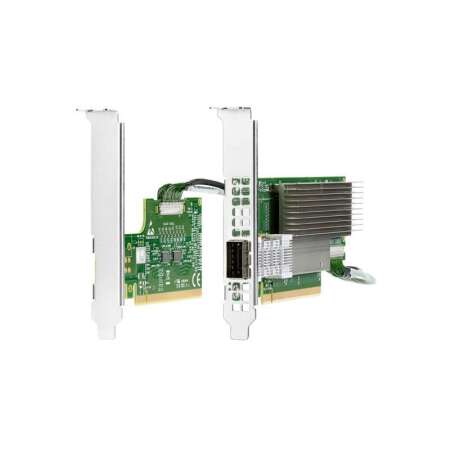 HPE 200G HDR/Ethernet 940QSFP56 Adapter - P06154-B21, 1 Anschluss, PCI Express, 200 GBit/s, Eingebaut, Kabelgebunden, Ethernet/Fiber