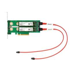 HPE Universal SATA HHHL M.2 Kit, SATA, M.2, Niedriges Profil, 190,5 x 241,3 x 57,1 mm
