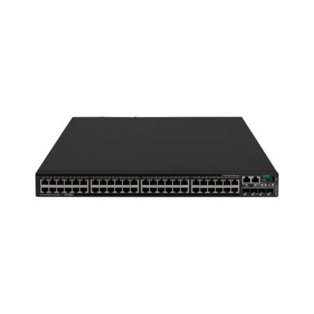 HPE FlexNetwork 5140, 48x Gigabit Ethernet (10/100/1000) PoE+ ports, 4x SFP+ ports, 1-slot HI Switch, 336 Gbit/s capacity, 48-60V DC input