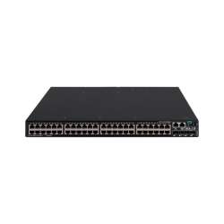 HPE FlexNetwork 5140, L3 Managed Switch, 48 Gigabit Ethernet Ports, 4 SFP+ Ports, PoE, Rack-Einbau, 1U, 336 Gbit/s Kapazität