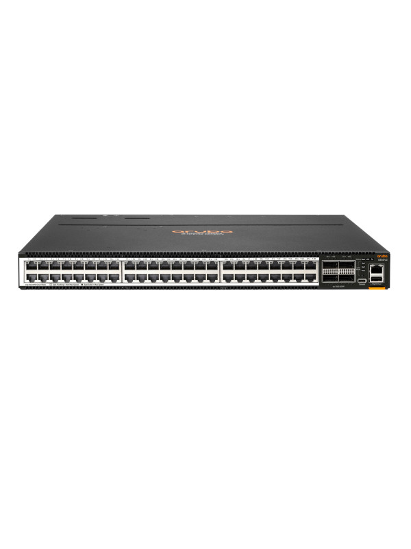 HPE 8360-48XT4C v2 - Managed - L3 - 10G Ethernet (100/1000/10000) - Rack-Einbau - 1U 48 Anschlüsse 1G/10GBase-T 4 Anschlüsse 100 G QSFP+/28 3 Back-to-Front-Lüfter 2 Netzteile im Bundle