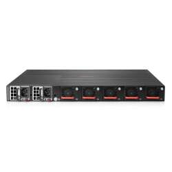 HPE 8320, L3 Managed Switch, 32x 40G QSFP+ Ports mit X472, 5 Lüftern und 2 Netzteilen, Rack-Einbau, 1U. USB 2.0, RJ-45 Konsole, 98304 MAC-Adressen, 2500 Gbit/s Routing/Switching-Kapazität, IEEE 802.1Q/ab/ak/p/s/w/ad/ae/ba/x/z.