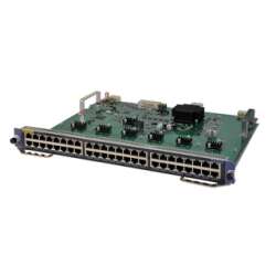 HPE Gigabit Ethernet Switch, 48 Ports, 1000BASE-T, FlexNetwork 7500, 377x355x40mm, 3,31kg, JH212A