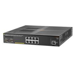 HPE Aruba 2930F 8G PoE+ 2SFP+ TAA Swch, Managed, L3, 8...