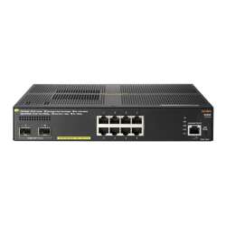 HPE Aruba 2930F 8G PoE+ 2SFP+ TAA Swch, Managed, L3, 8...