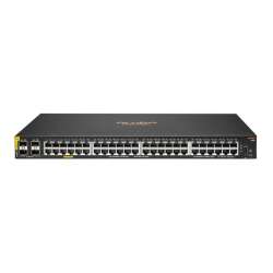 HPE 6100 48G PoE+ 4SFP+ 370W, Managed, L3, Gigabit Ethernet, PoE+, Rack-Einbau, 1U Switch. Ports: 48x RJ-45, 4x SFP+.