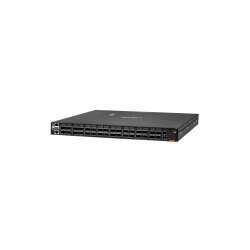 HPE Aruba 9300-32D, 32x 100/200/400G QSFP-DD, 2x 10G SFP+, Back-to-Front Lüfter, 2x AC PSU, Managed, L3, Rack-Einbau, 1U