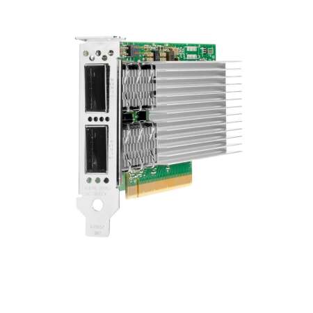 HPE Intel E810-CQDA2 Ethernet 100Gb 2-port QSFP28 Adapter for, Eingebaut, Kabelgebunden, PCI Express, Ethernet / Fiber, 100 Mbit/s Intel E810-CQDA2 Ethernet 100Gb 2-port QSFP28 Adapter for HPE