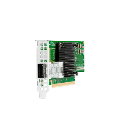 HPE P06250-B21 - Eingebaut - Kabelgebunden - PCI Express - Ethernet / Fiber - 100000 Mbit/s InfiniBand HDR100/Ethernet 940QSFP56-Adapter - 100 GBit - ein Anschluss
