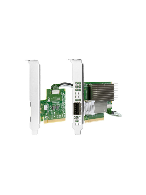 HPE IB HDR PCIe G3 Aux Card W/long Cbl - Eingebaut - Kabelgebunden - PCI Express - Ethernet InfiniBand HDR PCIe3 Auxiliary Card with 350mm Cable Kit