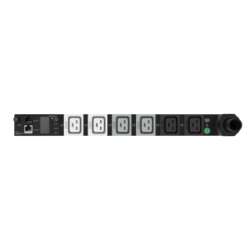 HPE P9R77A - Messger?t - 1U - Einphasig - Horizontal - 6 AC-Ausg?nge - C19-Koppler G2 Metered Modular 8.3kVA/CS8265C 40A/208V Outlets (6) C19/1U Horizontal NA/JP PDU