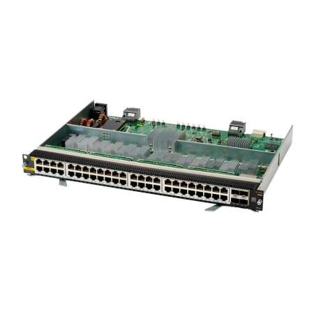 HPE 6400 Smart Rate PoE & SFP56 v2, 48x 1/2.5/5GbE & 4x SFP56 ports, 1000/2500/5000 Mbit/s, 315x439x43 mm, 3.5 kg
