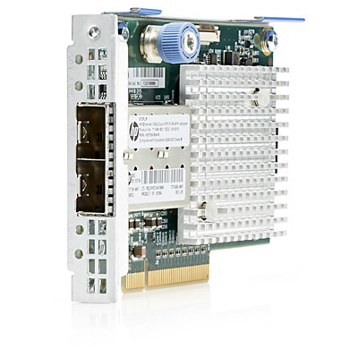 HPE 10Gb 2x 571FLR-SFP+ - Eingebaut - Kabelgebunden - PCI...
