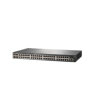 HPE 2540 48G 4SFP+ - Managed - L2 - Gigabit Ethernet (10/100/1000) - Vollduplex - Rack-Einbau - 1U Approved Refurbished  Produkt mit 12 Monate Garantie (bulk)