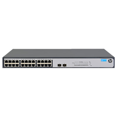 HPE 1420-24G-2SFP - Unmanaged - L2 - Gigabit Ethernet (10/100/1000) - 1U Approved Refurbished  Produkt mit 12 Monate Garantie (bulk)