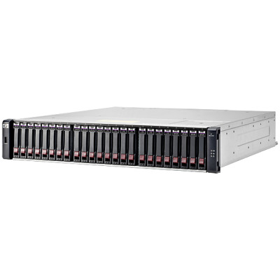HPE Modular Smart Array 2040 SAS Dual Controller SFF Storage - Festplatten-Array - 24 Schächte (SAS-2) Approved Refurbished  Produkt mit 12 Monate Garantie (bulk)