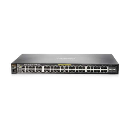 HPE Aruba Networking Aruba 2530 48G PoE+. Switch-Typ: Managed, Switch-Ebene: L2. Basic Switching RJ-45 Ethernet Ports-Typ: Gigabit Ethernet (10/100/1000), Anzahl der basisschaltenden RJ-45 Ethernet Ports: 48. Vollduplex. MAC-Adressentabelle: 16000 Eintrag