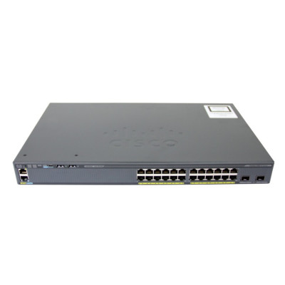 Cisco Catalyst WS-C2960X-24TD-L - Managed - L2 - Gigabit Ethernet (10/100/1000) - Vollduplex - Rack-Einbau Approved Refurbished  Produkt mit 12 Monate Garantie (bulk)