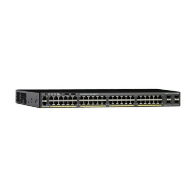 Cisco Catalyst WS-C2960X-48TS-L - Managed - L2 - Gigabit Ethernet (10/100/1000) - Vollduplex - Rack-Einbau - 1U Approved Refurbished  Produkt mit 12 Monate Garantie (bulk)