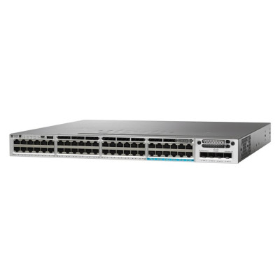 Cisco Catalyst WS-C3850-48U-S - Managed - L3 - Gigabit Ethernet (10/100/1000) - Power over Ethernet (PoE) - Rack-Einbau - 1U Approved Refurbished  Produkt mit 12 Monate Garantie (bulk)