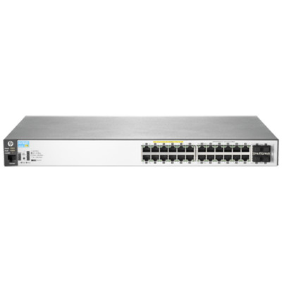 HPE 2530-24G-PoE+ - Managed - L2 - Gigabit Ethernet (10/100/1000) - Power over Ethernet (PoE) - Rack-Einbau - 1U Approved Refurbished  Produkt mit 12 Monate Garantie (bulk)