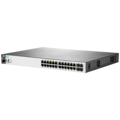 HPE 2530-24G-PoE+ - Managed - L2 - Gigabit Ethernet (10/100/1000) - Power over Ethernet (PoE) - Rack-Einbau - 1U Approved Refurbished  Produkt mit 12 Monate Garantie (bulk)