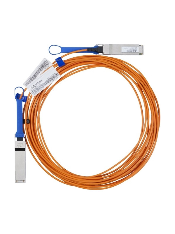 HPE 15 Meter InfiniBand FDR QSFP V-series Optical Cable - 15 m - QSFP Approved Refurbished  Produkt mit 12 Monate Garantie (bulk)