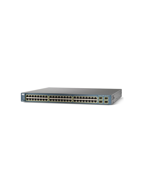 Cisco Catalyst 3560G-48TS SMI - Switch - 0,1 Gbps - 48-Port - Kabellos Rack-Modul Approved Refurbished  Produkt mit 12 Monate Garantie (bulk)