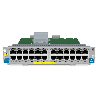 HPE 24-port Gig-T PoE+ v2 zl Module - Gigabit Ethernet -...
