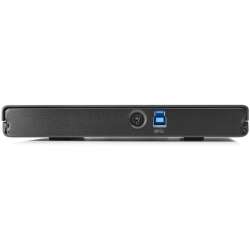 HP DVD-ROM K9Q83AA extern, Aufnahmemechanismus: Top-Loader, Lesbare Medien: DVD, Farbe: Schwarz, Schnittstellen: USB 3.0, Verpackungsart: Formfaktor: Slimline.inkl, Schrauben und Kabel, Gebrauchtware mit 1 Jahr Garantie