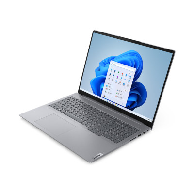 Lenovo ThinkBook 16 G6 Laptop,  Intel®  i7-13700H. 40,6 cm (16"),  WUXGA, Display-Auflösung: 1920 x 1200 Pixel. Speicherkapazität: 32 GB,  DDR5-SDRAM. 1 TB, SSD. Intel Iris Xe Graphics. Windows 11 Pro. Grau. Gewicht: 1,7 kg , 12 Monate Garantie