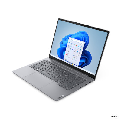 Lenovo ThinkBook 14 G6 ABP. Laptop,  AMD Ryzen™ 5, Prozessor: 7530U, 2 GHz. 35,6 cm (14"),  WUXGA, Display-Auflösung: 1920 x 1200 Pixel. Speicherkapazität: 16 GB,  DDR4-SDRAM. 512 GB, SSD. AMD Radeon. Windows 11 Pro. Grau Lenovo Gold Partner Schweiz