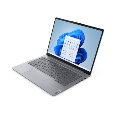 Lenovo ThinkBook 14 G6 IRL. Laptop,  Intel®  i7-13700H. 35,6 cm (14"),  WUXGA, Display-Auflösung: 1920 x 1200 Pixel. Speicherkapazität: 32 GB,  DDR5-SDRAM. 1 TB, SSD. Intel Iris Xe Graphics. Windows 11 Pro. Grau. Gewicht: 1,38 kg Lenovo Gold Partner Schwe