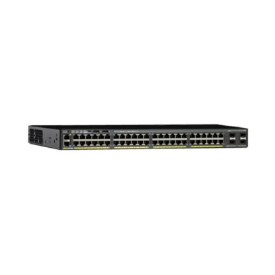 Cisco Catalyst C1-C2960X-48FPS-L - Managed - L2/L3 - Gigabit Ethernet (10/100/1000) - Vollduplex - Power over Ethernet (PoE) - Rack-Einbau One - Catalyst 2960-X - 48 x 10/100/1000 Ethernet - 4 x SFP - APM86392 600MHz dual core - DRAM 512MB - Flash 128MB -