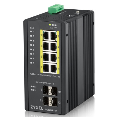 ZyXEL RGS200-12P - Managed - L2 - Gigabit Ethernet...