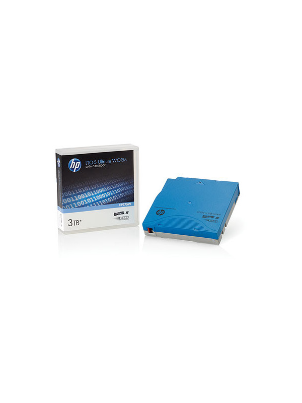 HPE LTO-5 Ultrium 3TB WORM - Leeres Datenband - LTO - 3000 GB - 1000000 Durchgang/Durchgänge - Blau - 10 - 80% 3 TB WORM-Datenkassette