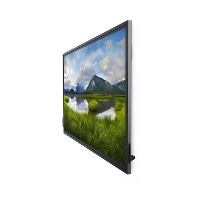 DELL P8624QT. Produktdesign: Interaktiver Flachbildschirm. 2,17 m (85.6"),  LCD, Display-Auflösung: 3840 x 2160 Pixel, Helligkeit: 350 cd/m²,  4K Ultra HD, Touchscreen. Schwarz Dell Sub-Distributor Schweiz