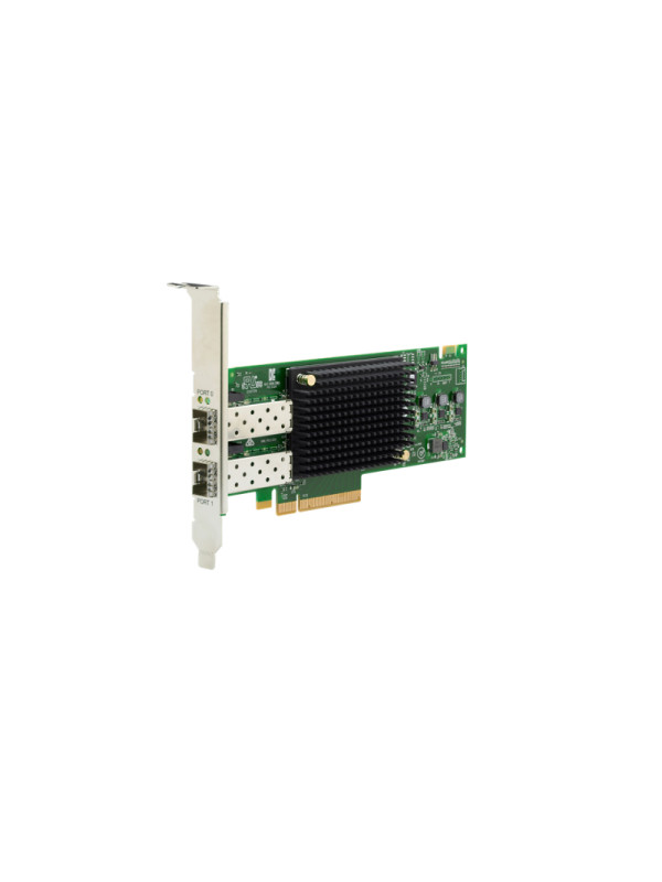 HPE R7N78A - PCIe - SFP+ - PCIe 4.0 - SFP+ - 167,4 mm - 12,4 mm SN1700E 64Gb 2-port Fibre Channel Host Bus Adapter