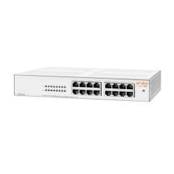 HPE Instant On 1430 Switch - 16G, Unmanaged, L2, Gigabit Ethernet, Vollduplex, Rack-Einbau, 1U. Netzwerkports: 16, Anschlusstyp: RJ-45.