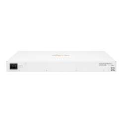 HPE Instant On 1830 24G 12p PoE 2SFP 195W, Managed, L2, Gigabit Ethernet, PoE, Rack-Einbau, 1U, 24 G 12 PoE-Anschlüsse, 2 SFP