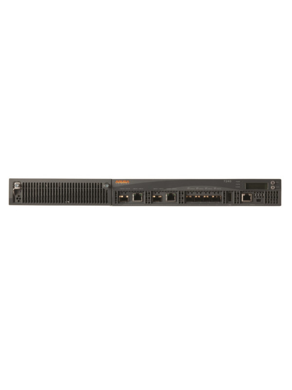 HPE 7210 - 445 mm - 445 mm - 44 mm - 7,45 kg - 350 W - 375 BTU/h 7210DC (RW) 4p 10GBase-X (SFP+) 2p Dual Pers (10/100/1000BASE-T or SFP) 350W DC Pwr Cntrlr
